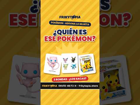 Quem é aquele Pokémon? 🔍 Episódio 1: adivinha as 3 silhuetas (Funko POP)