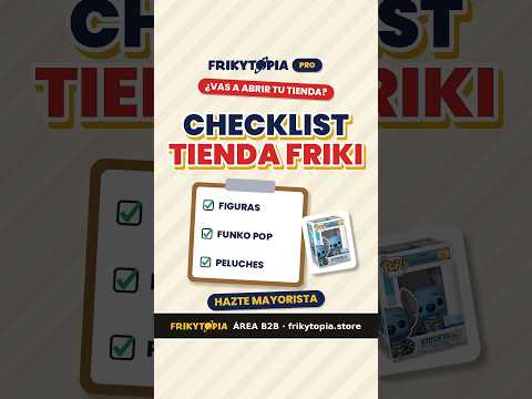 ¿Vas a abrir tu tienda friki? Checklist ✅
