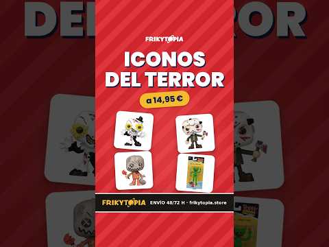 Ícones do terror a 14,95 €: Art the Clown, Jason, Sam e Wuggies 🎃