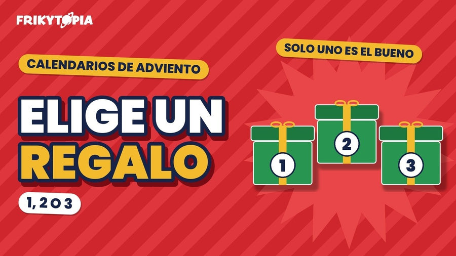 Escolham um presente: 1, 2 ou 3 🎁 Calendários de advento frikis 2026