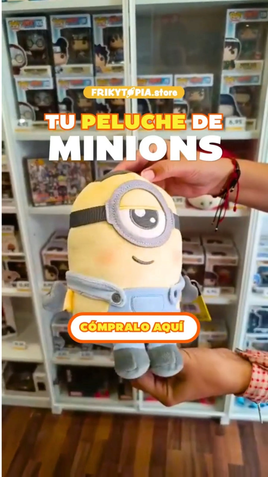 🍌💛 O Minion mais divertido já está em Frikytopia!