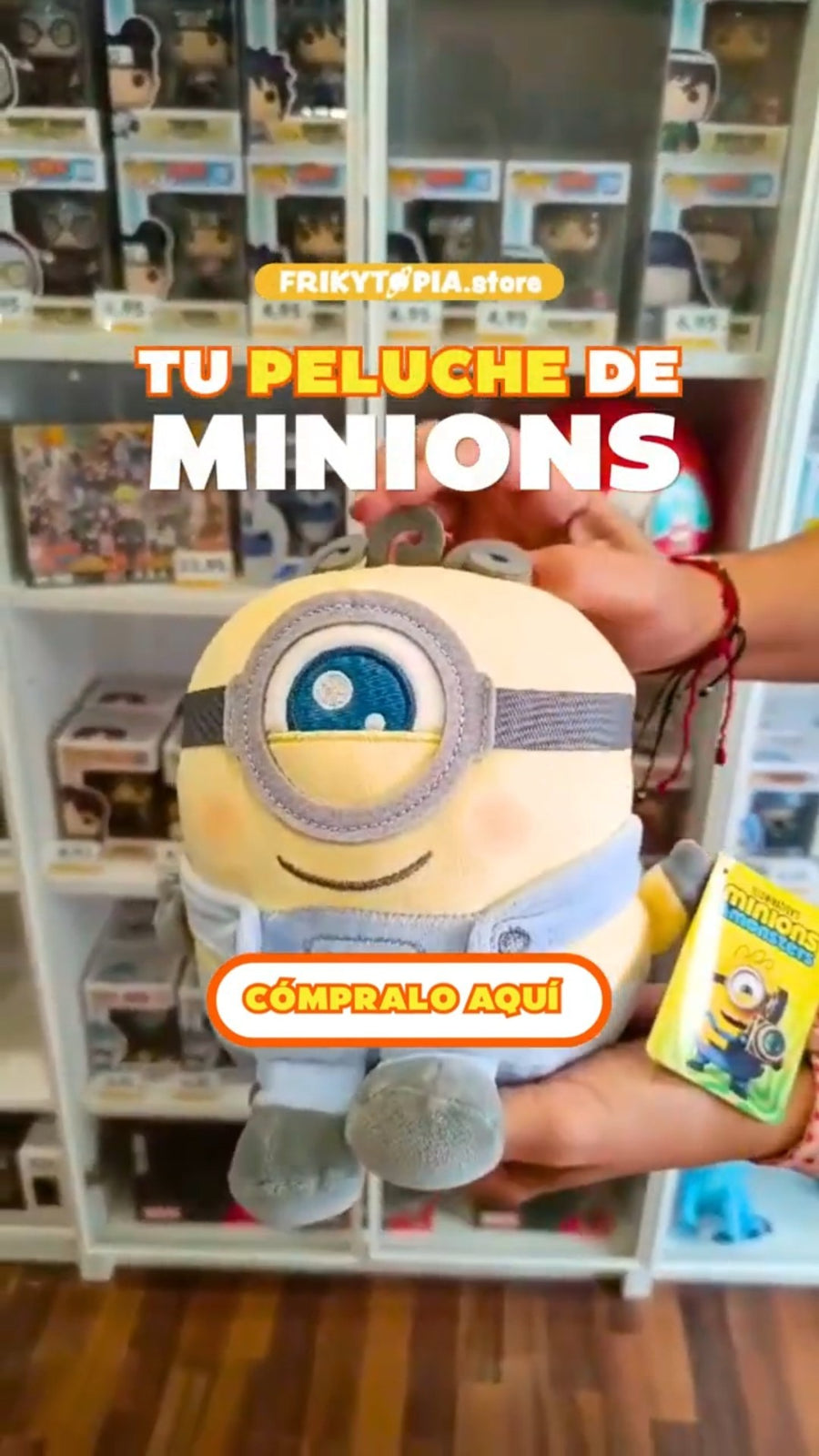 🍌 Nuevos peluches de Minions 💛