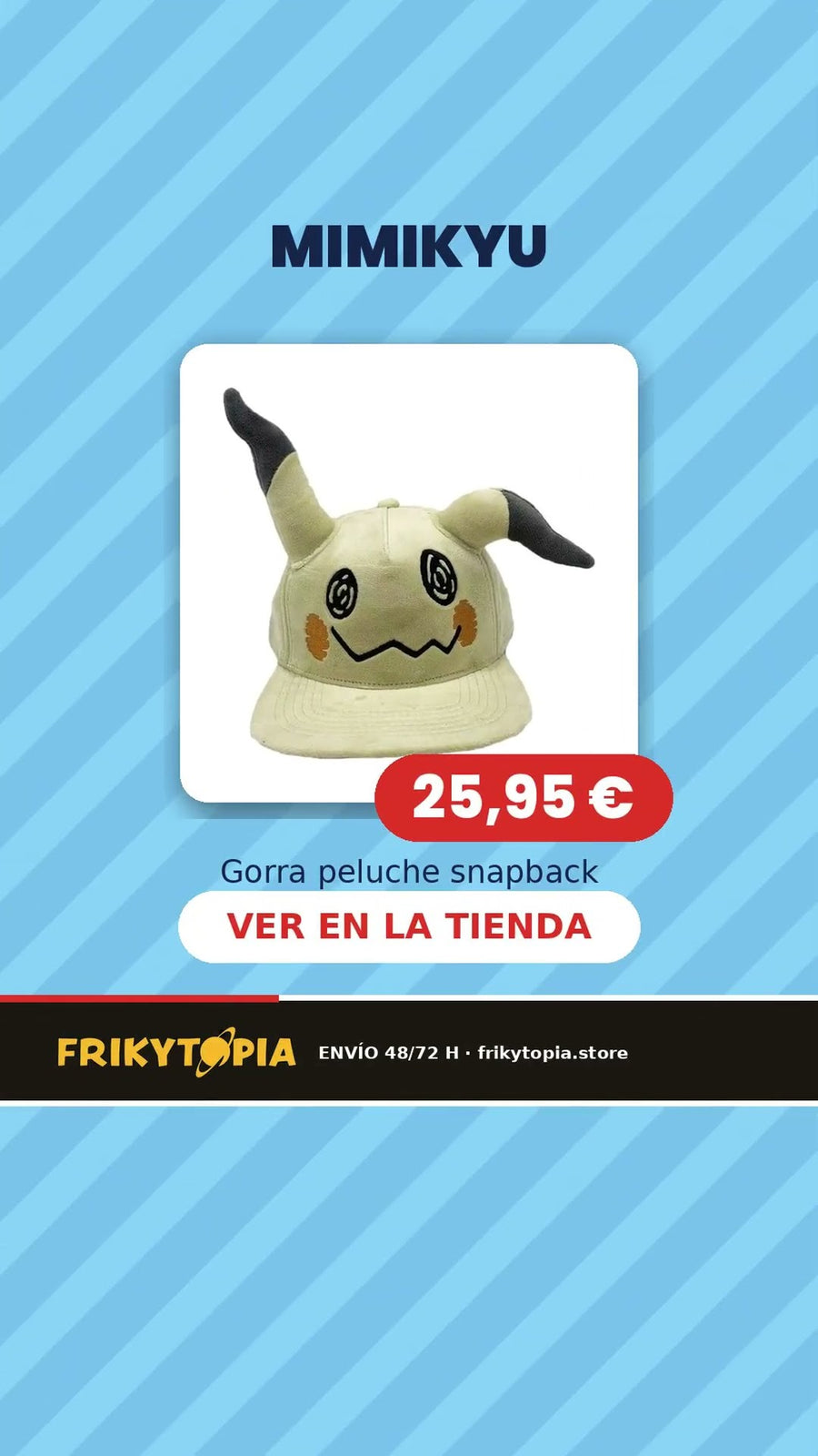 Novidades Pokémon: gorra Mimikyu, sobres TCG, garrafa e T-shirt Psyduck