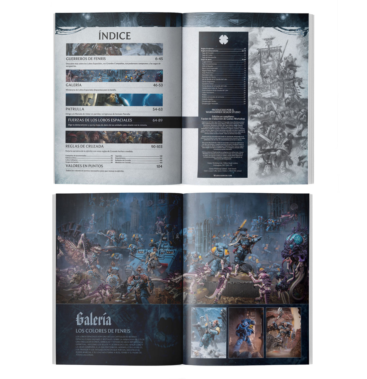 SUPLEMENTO CODEX: SPACE WOLVES (ESP)