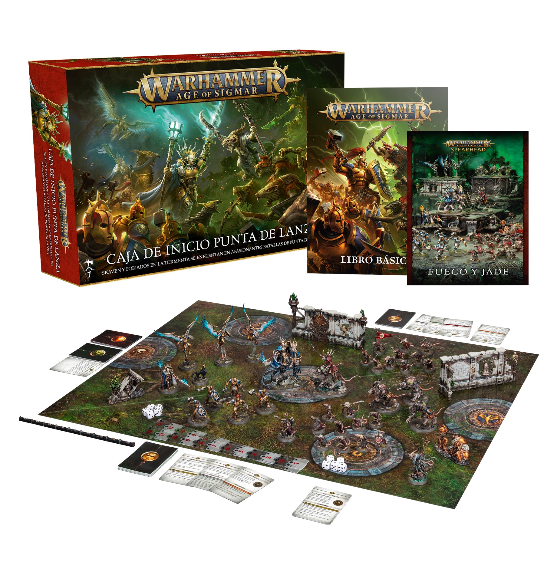 AOS: CAJA DE INICIO PUNTA DE LANZA (ESP)