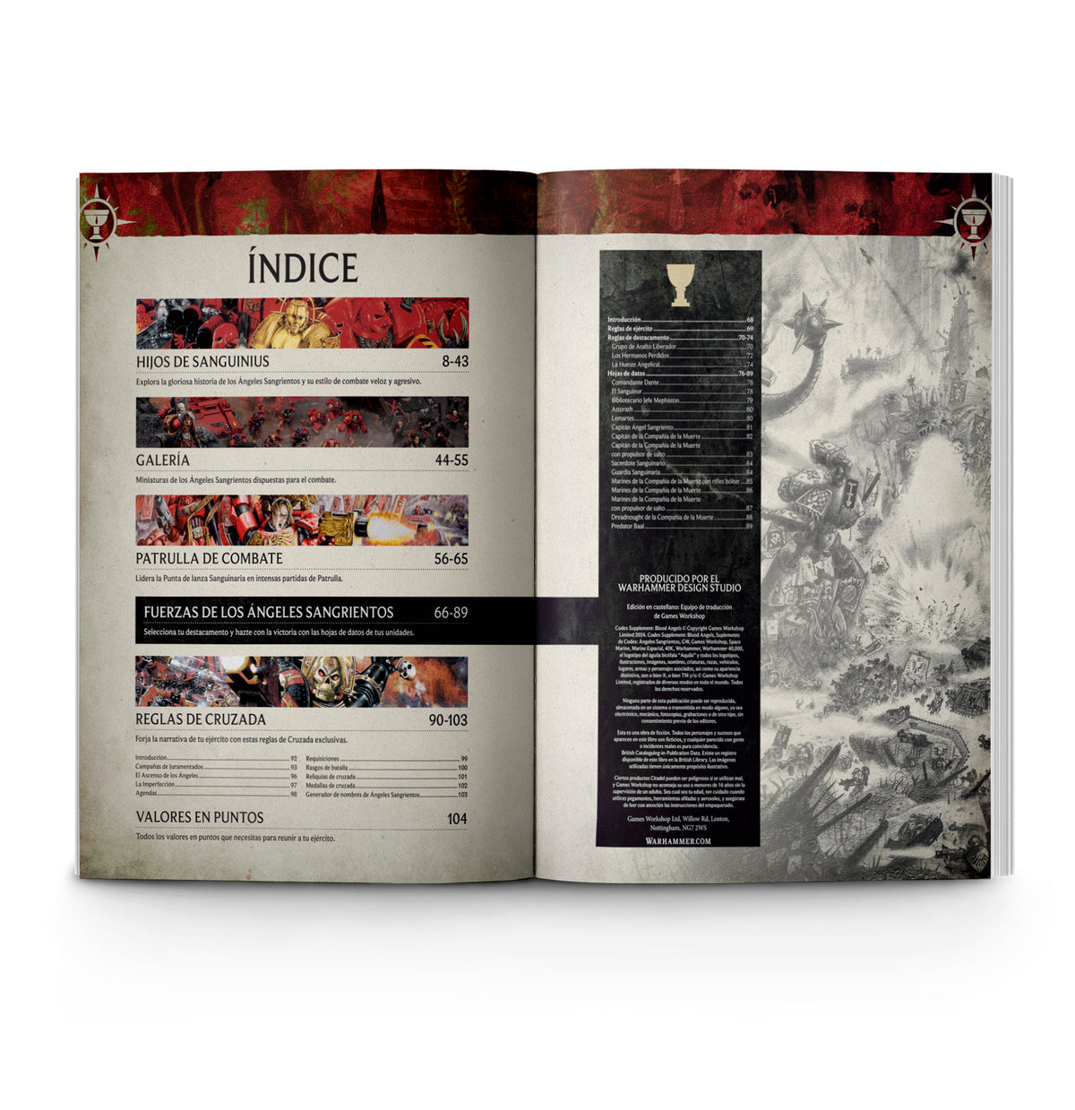 SUPLEMENTO CODEX: BLOOD ANGELS (ESP)