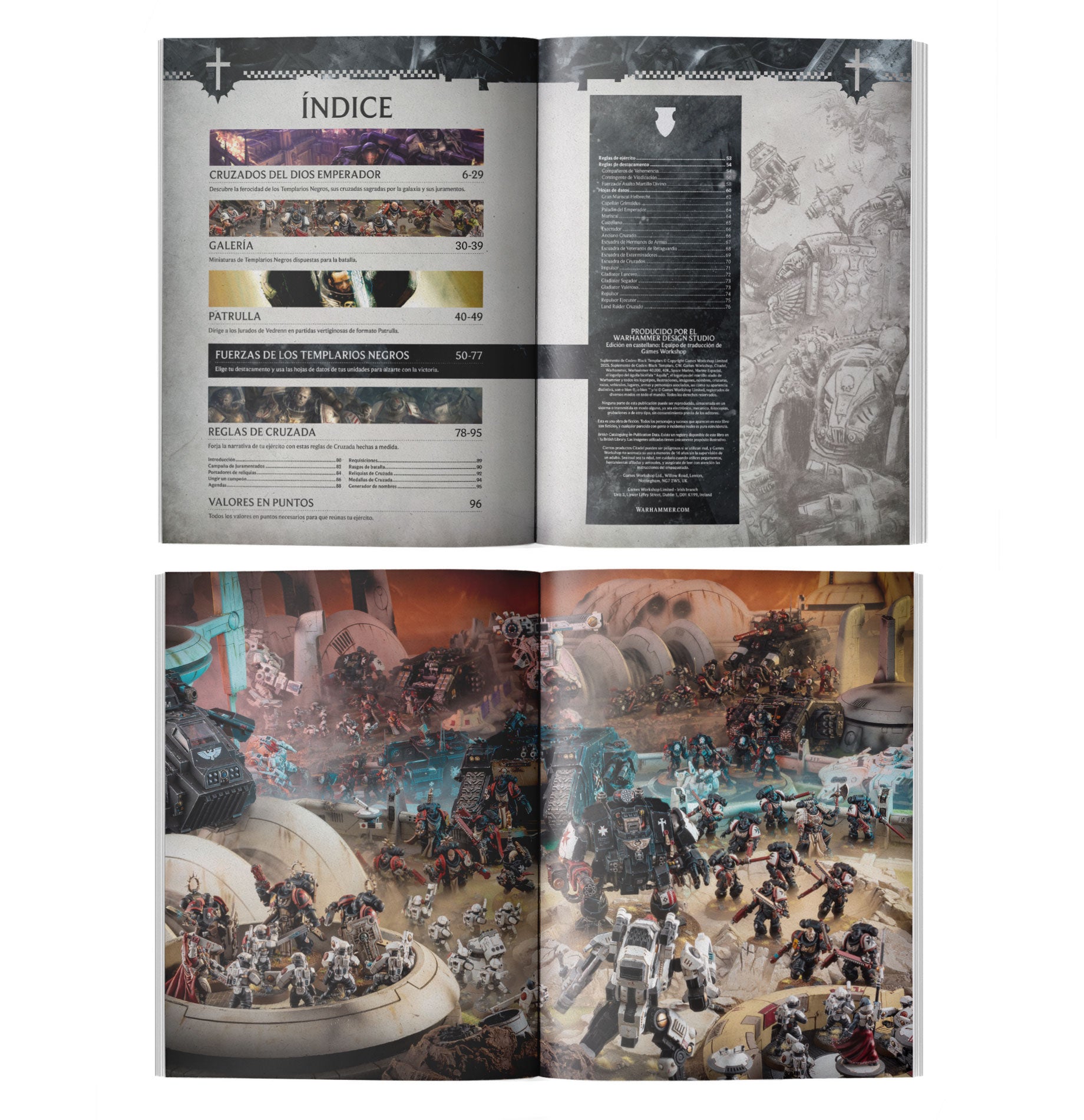 SUPLEMENTO DE CODEX: BLACK TEMPLARS (ESP