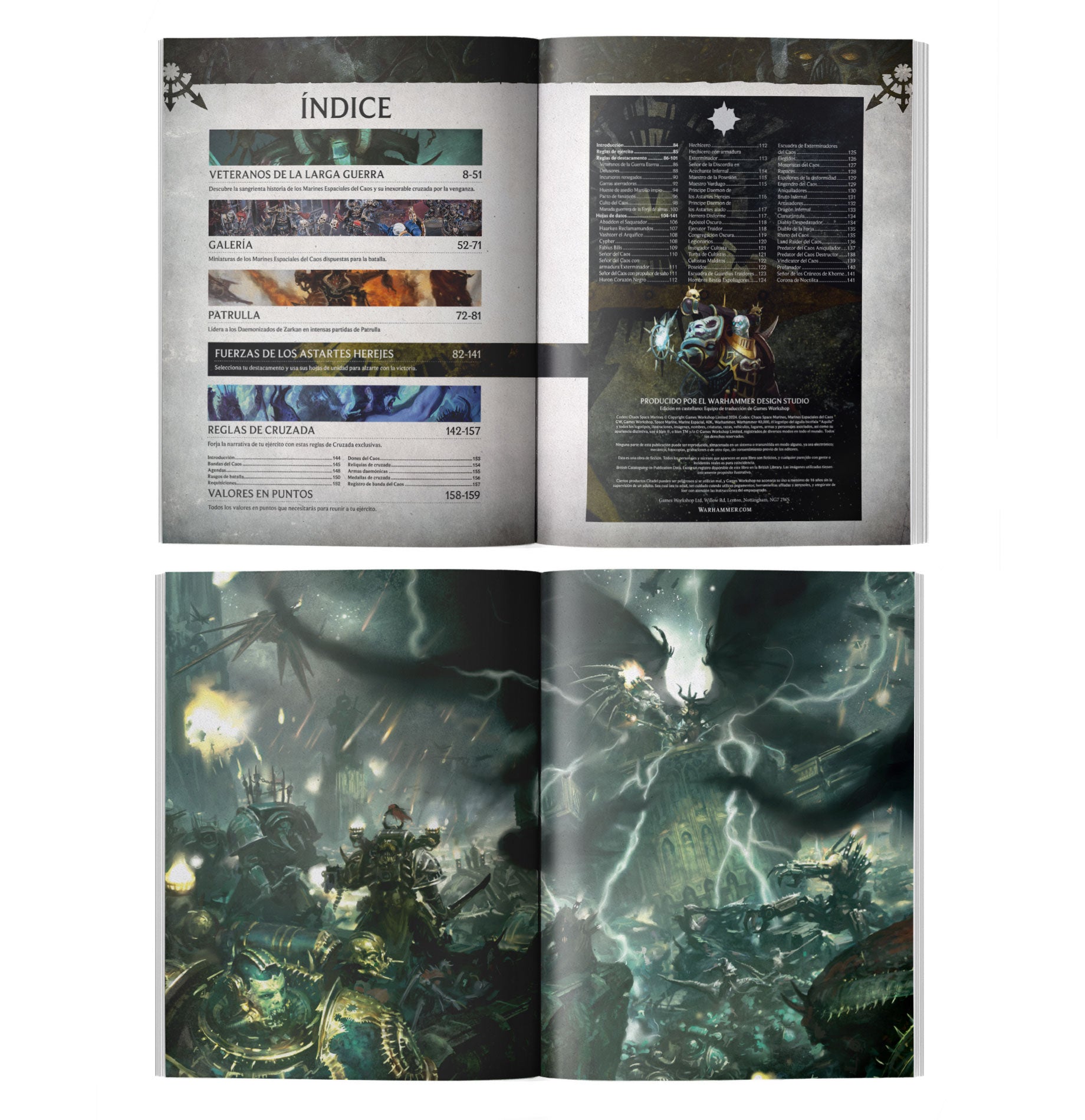 CODEX: CHAOS SPACE MARINES (ESPAÑOL))