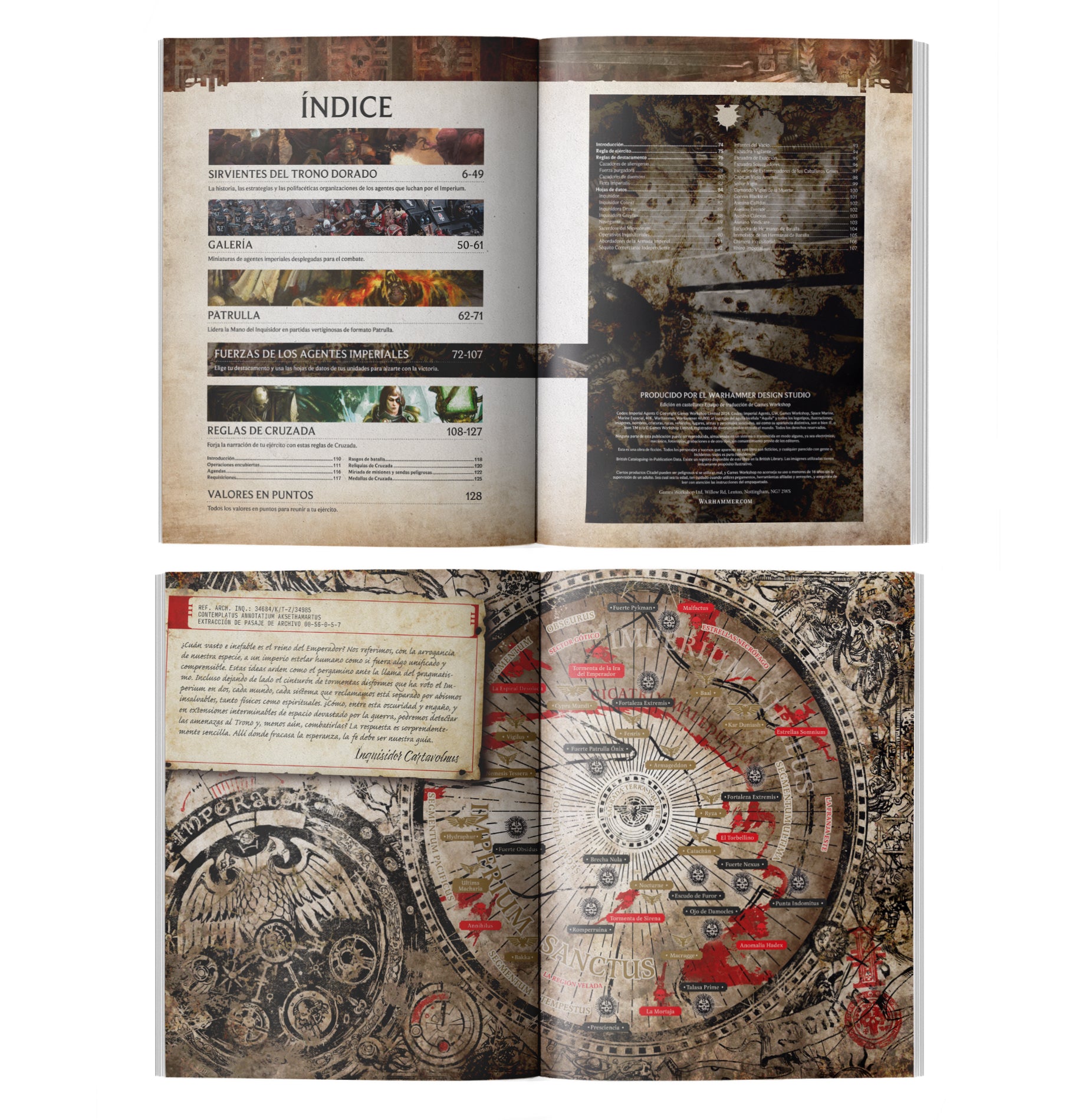 CODEX: IMPERIAL AGENTS (ESPAÑOL)