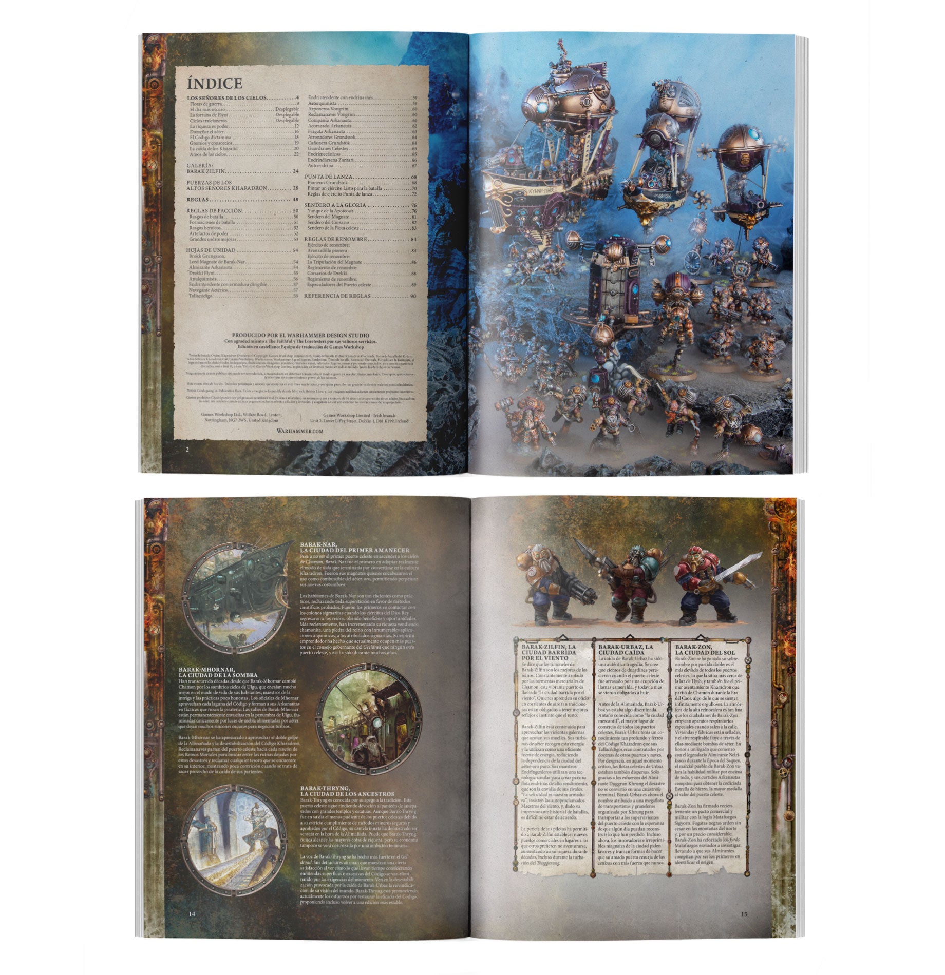 TOMO DE BATALLA: KHARADRON OVERLORDS ESP
