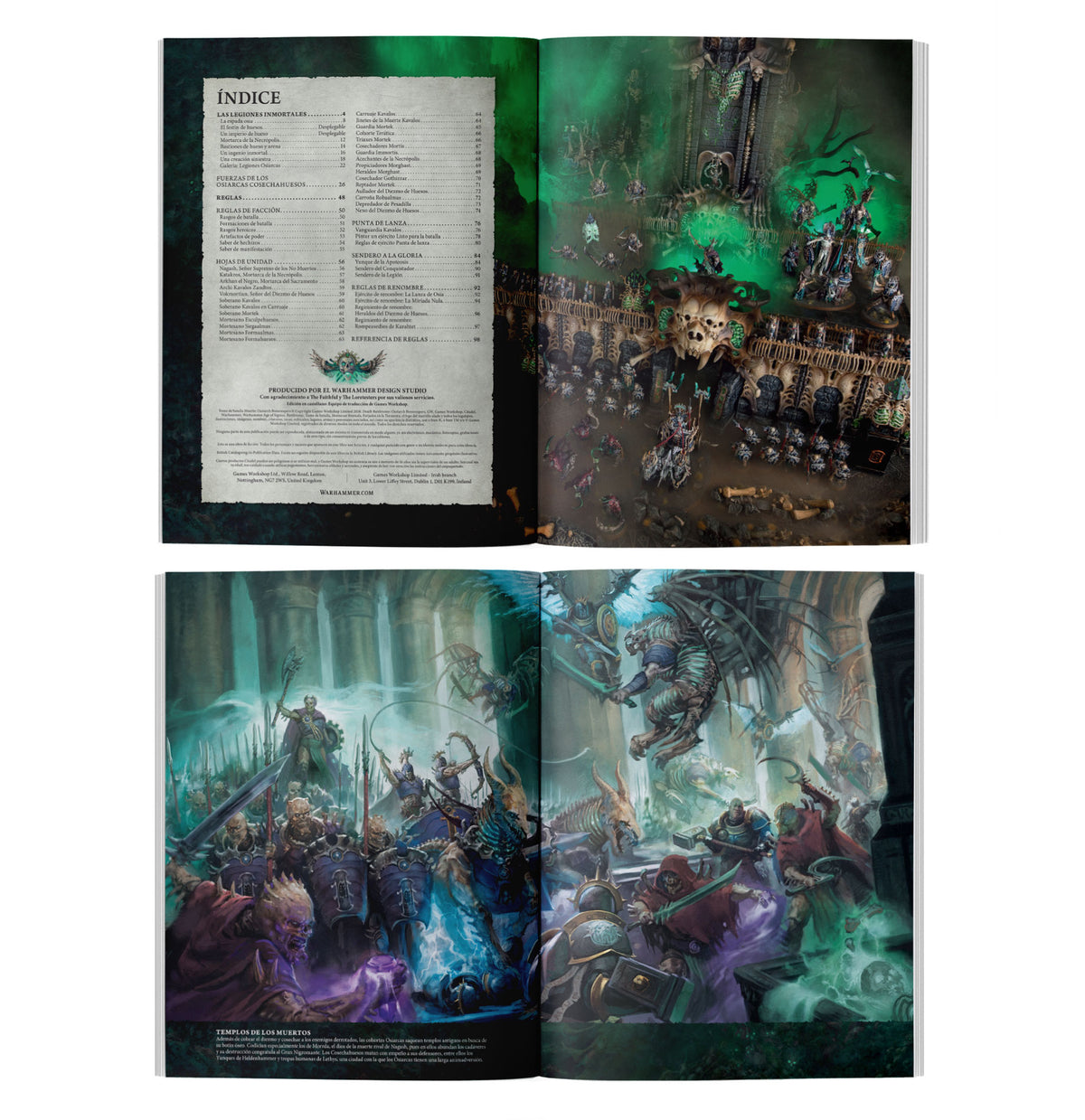 TOMO DE BATALHA: OSSIARCH BONEREAPERS ESP