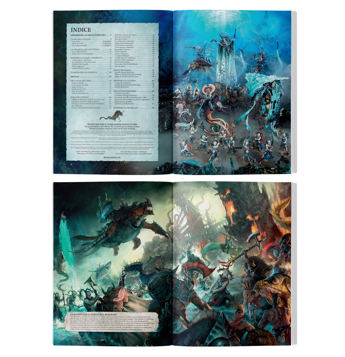 TOMO DE BATALHA: IDONETH DEEPKIN (ESP)