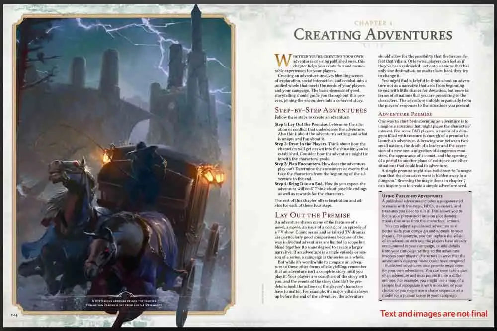 DUNGEONS & DRAGONS - DUNGEON MASTER GUIDE 2024