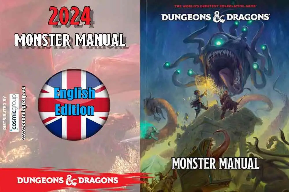 DUNGEONS & DRAGONS - MONSTER MANUAL 2024 Frikytopia