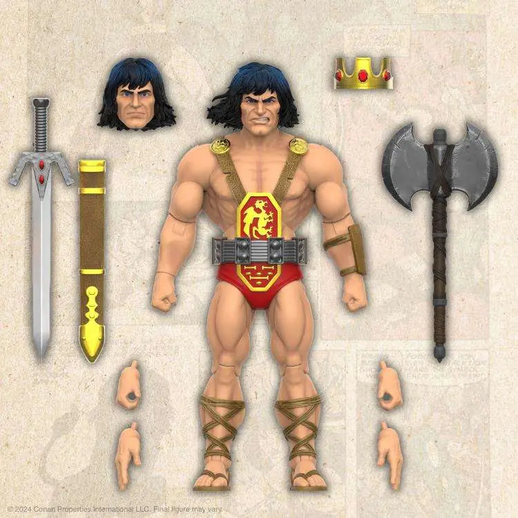 Conan el Bárbaro Figura Ultimates Kull The Conqueror 18 cm