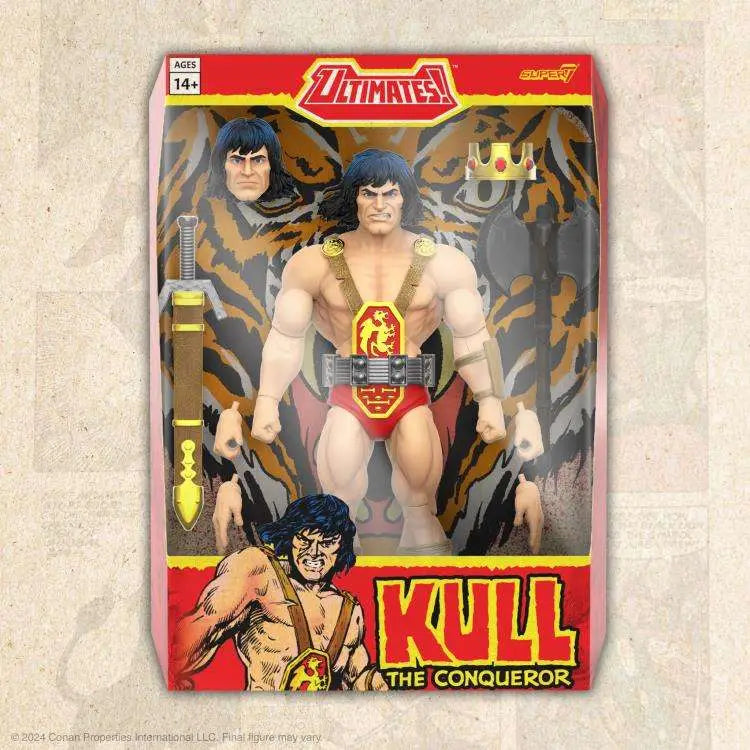 Conan el Bárbaro Figura Ultimates Kull The Conqueror 18 cm