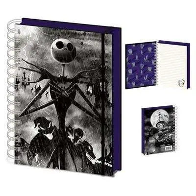 NIGHTMARE BEFORE CHRISTMAS SERIOUSLY SPOOKY A5 3D Libreta Frikytopia