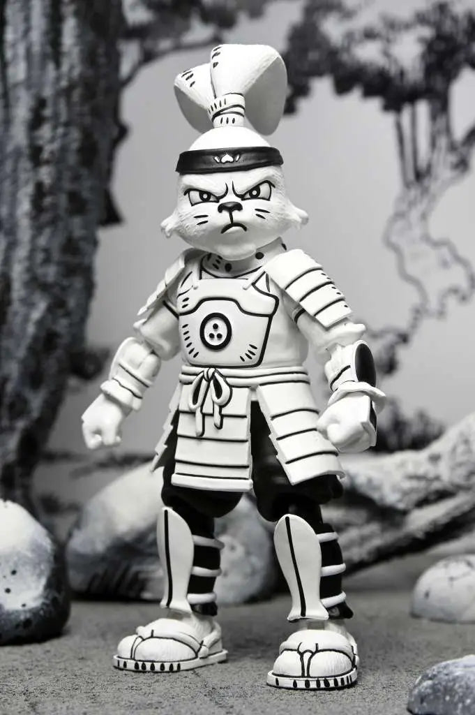 Figura neca usagi yojimbo black & white ver. scale action 18cm