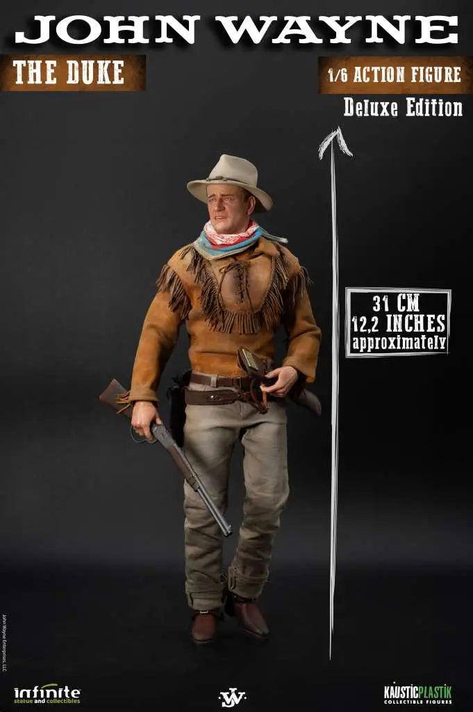 JOHN WAYNE THE DUKE 1/6 ACTION Figura DELUXE VERSION