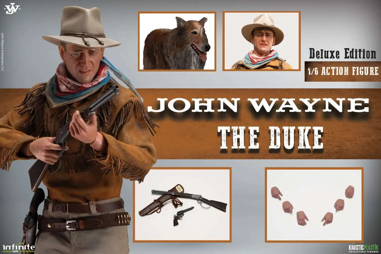 JOHN WAYNE THE DUKE 1/6 ACTION Figura DELUXE VERSION