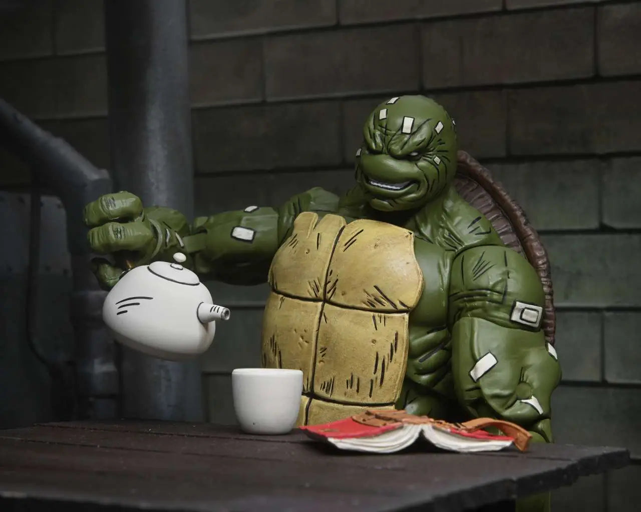 Tortugas Ninja (The Last Ronin) Figura Battle Damaged Ronin 18 cm