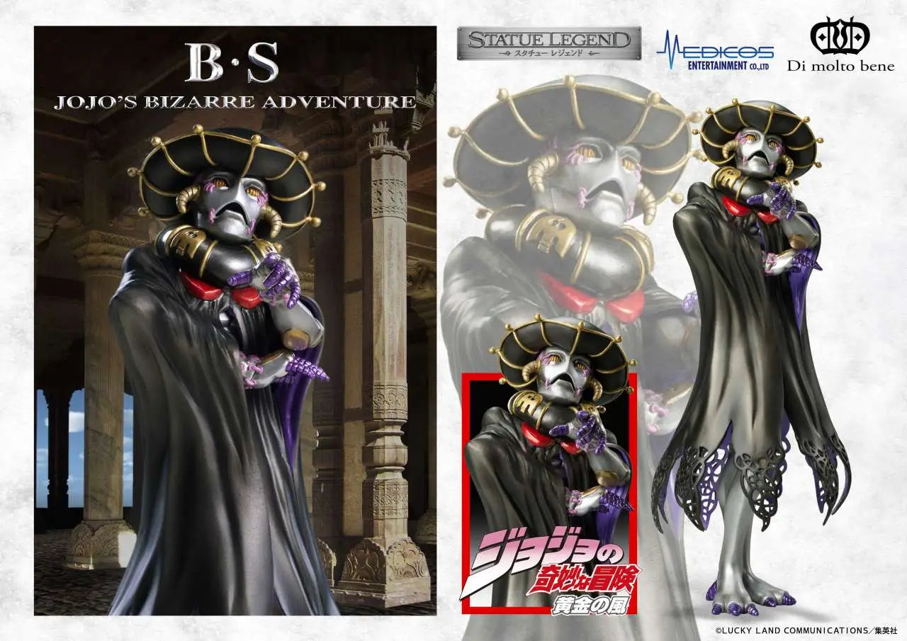 JOJO BIZARRE ADV 5 BLACK SABBATH Estatua LEGEND