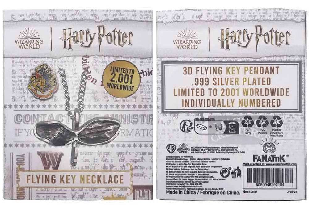 HARRY POTTER - FLYING KEY - Collar