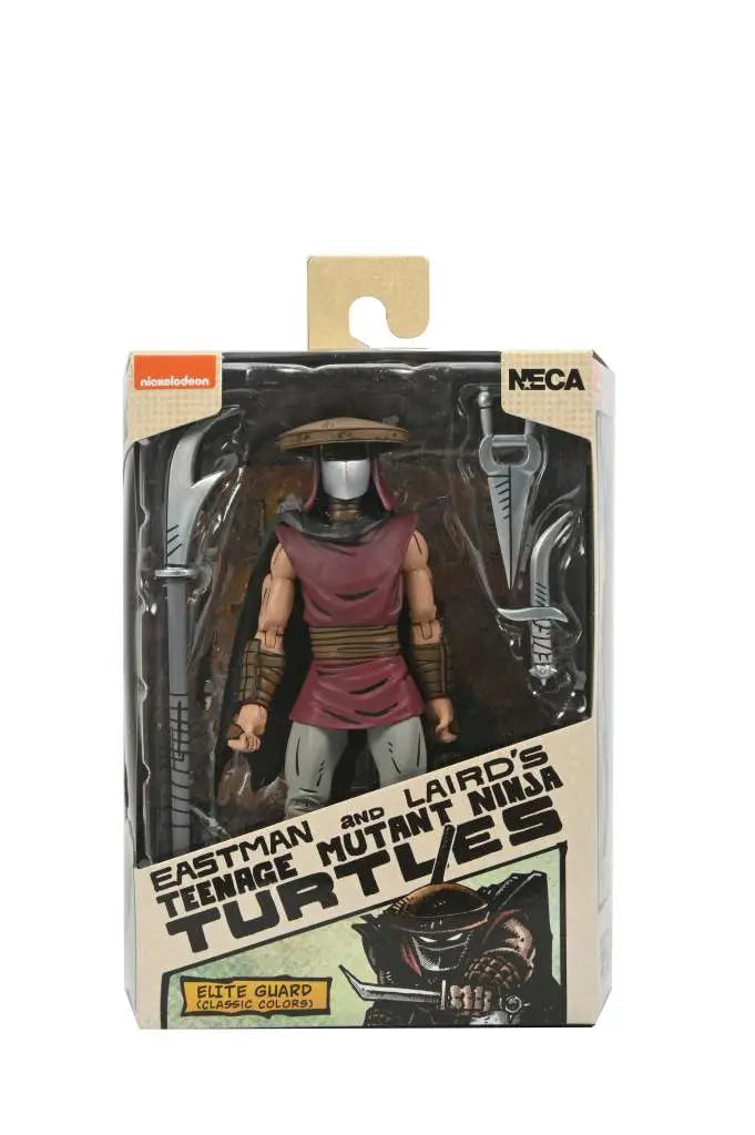 Figura neca teenage mutant ninja turtles mirage comics elite ninja classic colors scale action 18cm