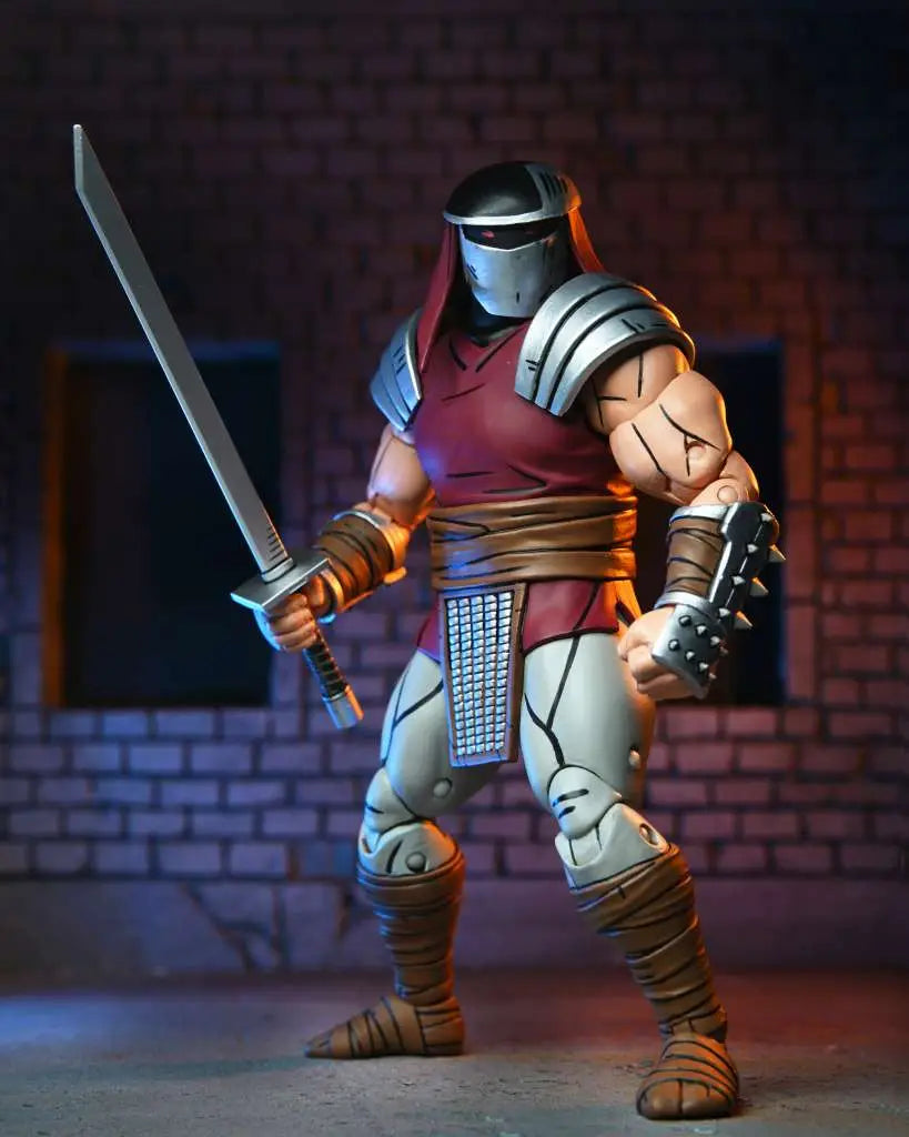 Figura neca teenage mutant ninja turtles mirage comics foot enforcer classic colors scale action 18cm