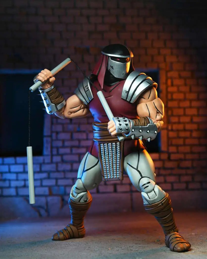 Figura neca teenage mutant ninja turtles mirage comics foot enforcer classic colors scale action 18cm