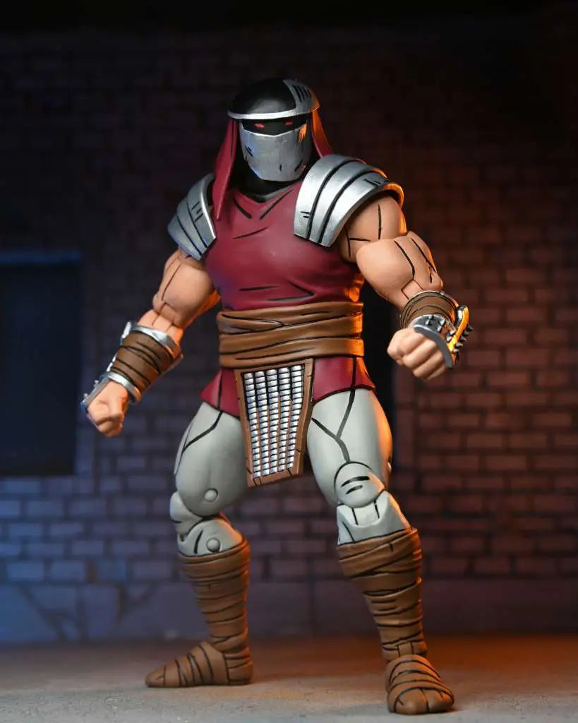 Figura neca teenage mutant ninja turtles mirage comics foot enforcer classic colors scale action 18cm
