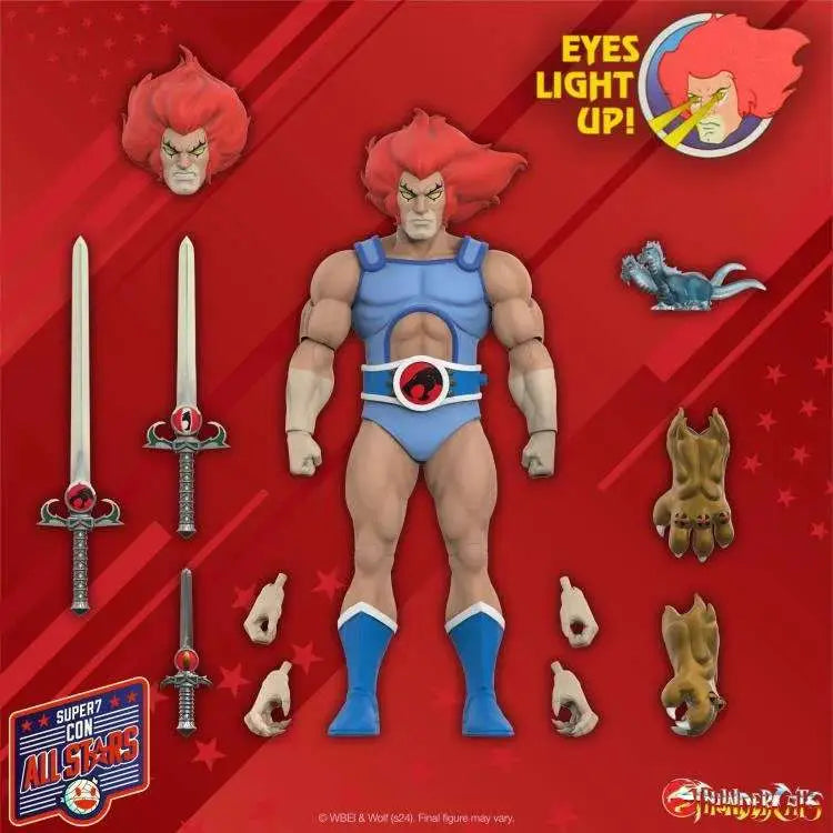 THUNDERCATS ULTIMATES! LION-O LED EYES Figura