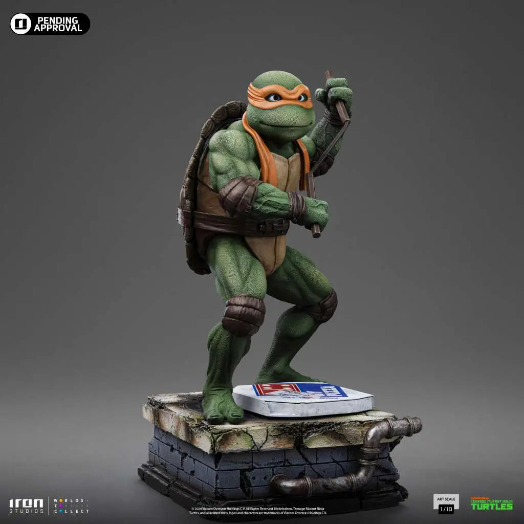 Tortugas Ninja Estatua 1/10 Art Scale Michelangelo 19 cm