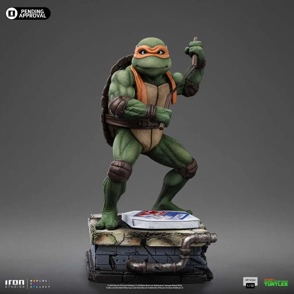 Tortugas Ninja Estatua 1/10 Art Scale Michelangelo 19 cm