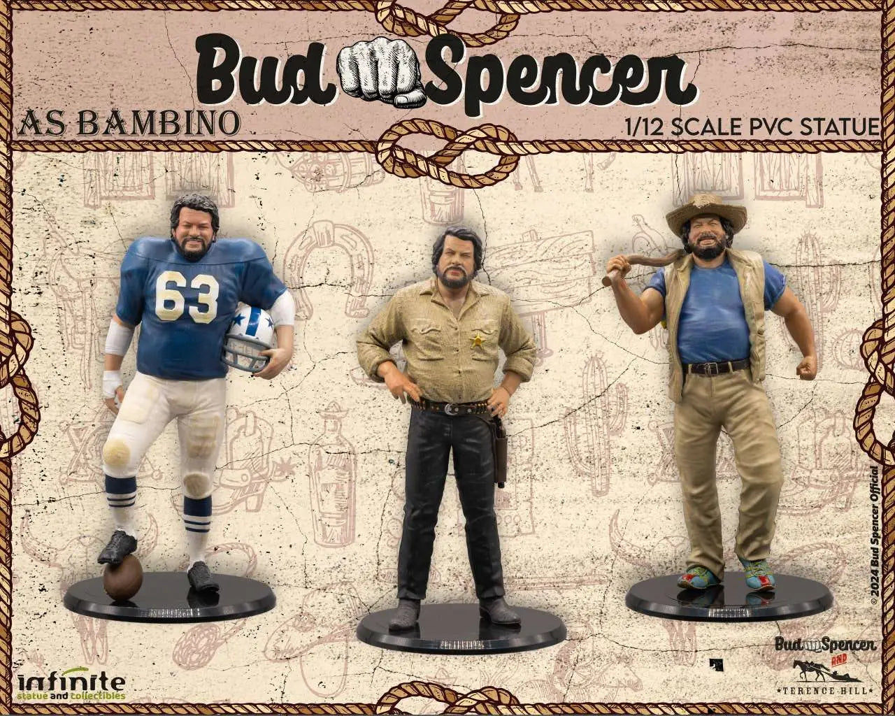 BUD SPENCER AS BAMBINO 1/12 PVC Estatua