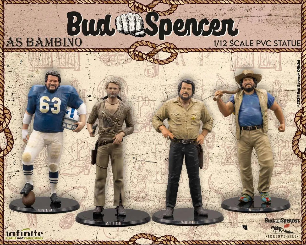 BUD SPENCER AS BAMBINO 1/12 PVC Estatua