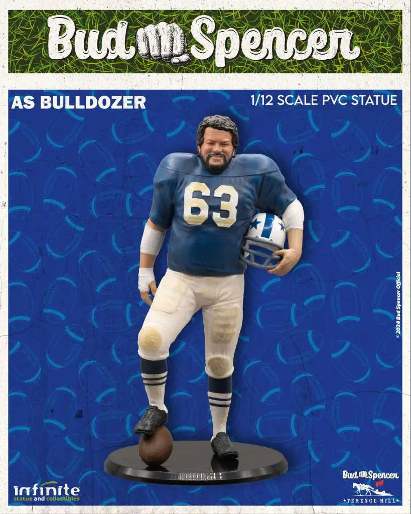 BUD SPENCER AS BULLDOZER 1/12 PVC Estatua