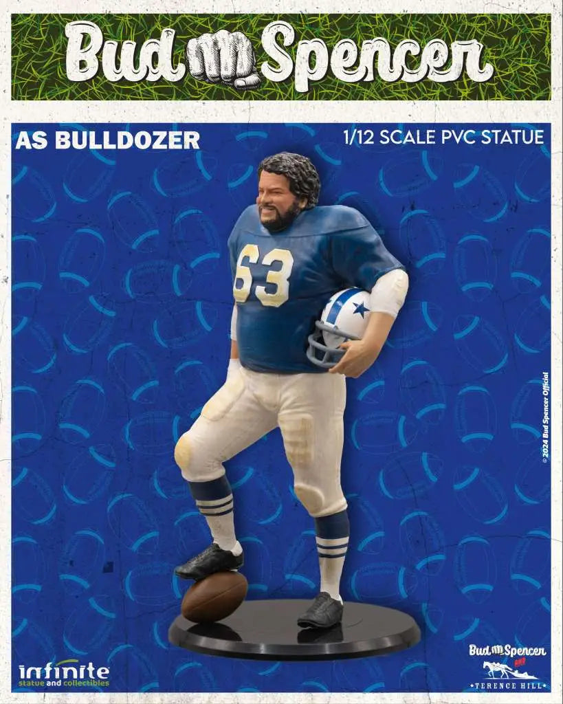 BUD SPENCER AS BULLDOZER 1/12 PVC Estatua