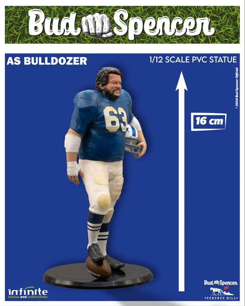 BUD SPENCER AS BULLDOZER 1/12 PVC Estatua
