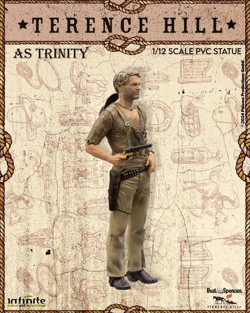 TERENCE HILL AS TRINITY 1/12 PVC Estatua