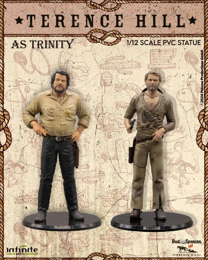TERENCE HILL AS TRINITY 1/12 PVC Estatua