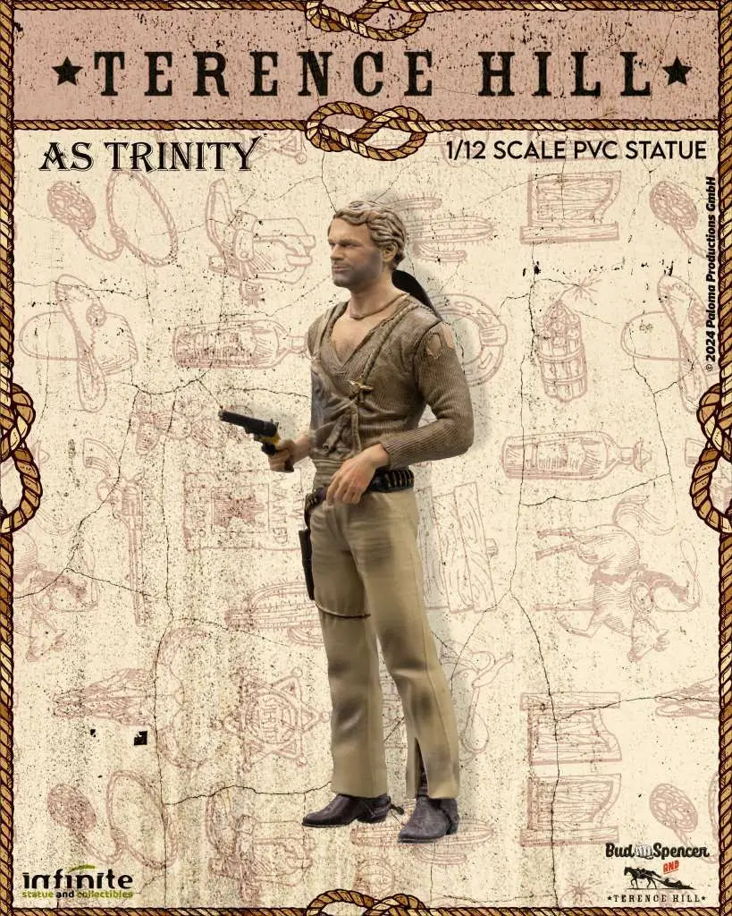 TERENCE HILL AS TRINITY 1/12 PVC Estatua