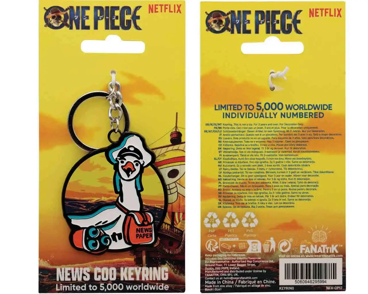 ONE PIECE - NEWS COO Llavero