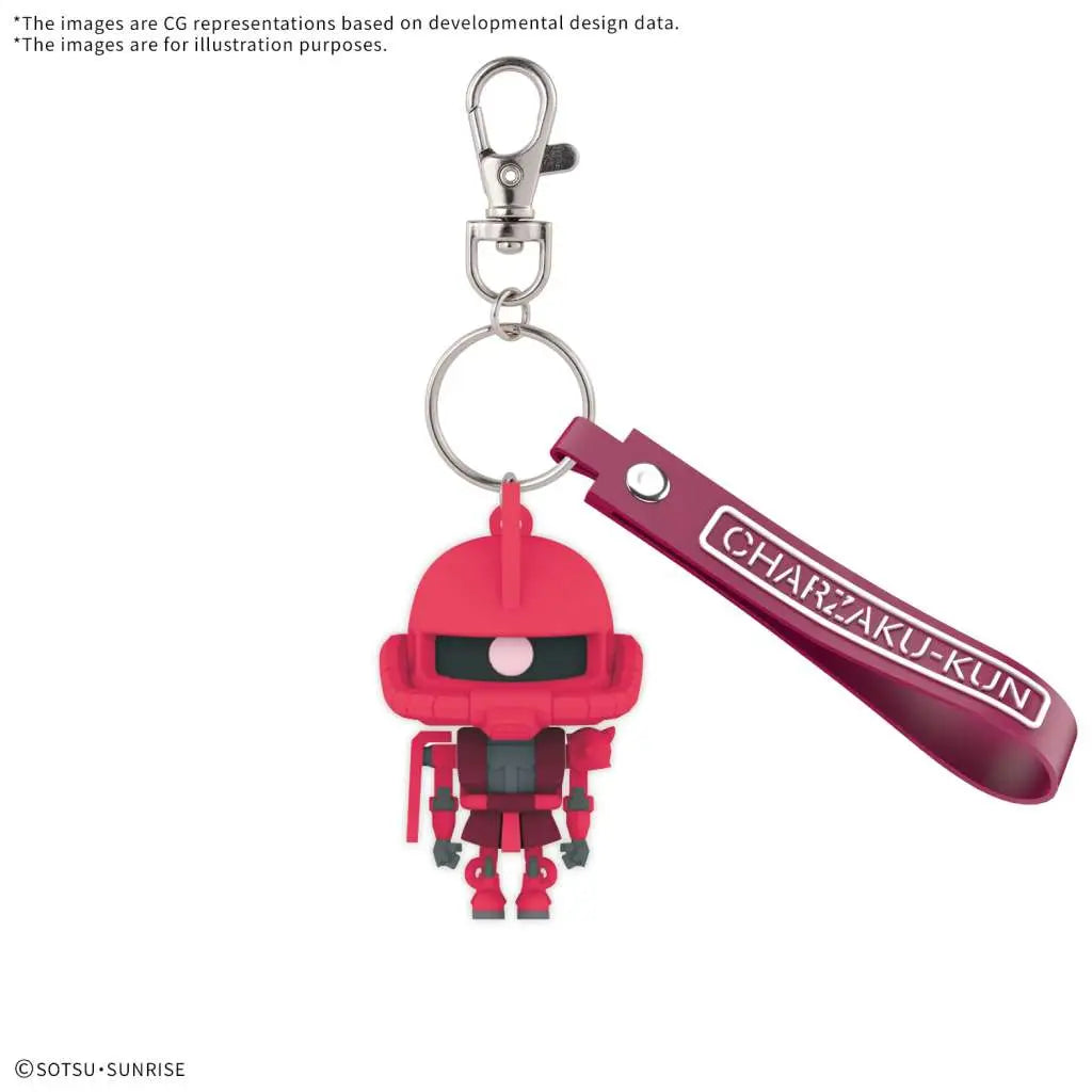 CHARZAKUKUN 3D RUBBER MASCOT Llavero