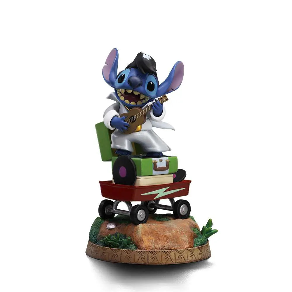 Lilo & Stitch Estatua 1/10 Art Scale Stitch King of Rock 17 cm