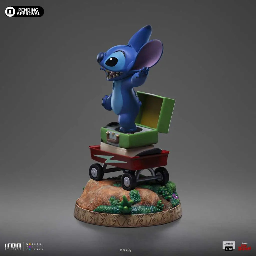 Lilo & Stitch Estatua 1/10 Art Scale Stitch 17 cm