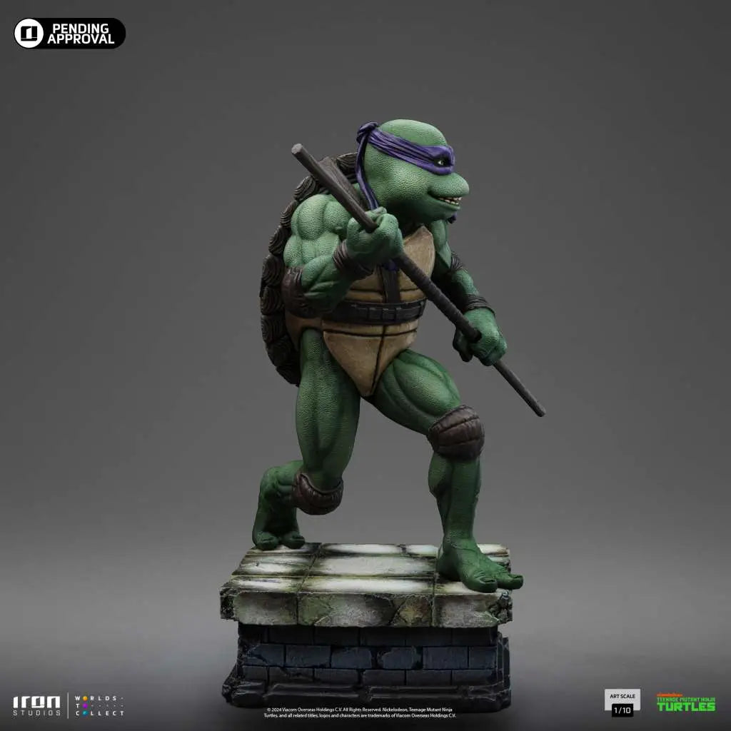 Tortugas Ninja Estatua 1/10 Art Scale Donatello 18 cm