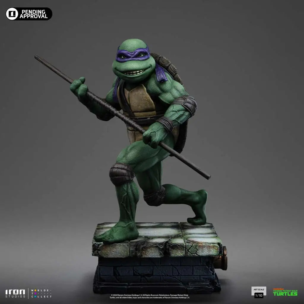 Tortugas Ninja Estatua 1/10 Art Scale Donatello 18 cm