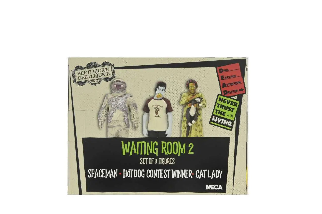 Bitelchús Bitelchús Pack de 3 Figuras Waiting Room 2 10 cm