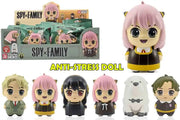 SPY X FAMILY - ESPONJOSO ESPREMEDOR - SACOS SURPRESA EXPOSITOR DE BALCÃO (12 UNIDADES)
